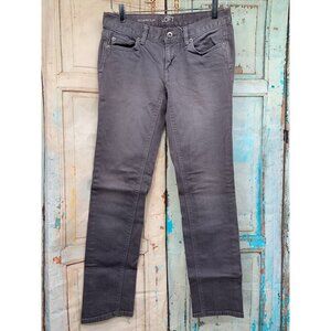 Ann Taylor Loft Womans 4 Modern Slim Gray 98% Cotton, 2% Spandex